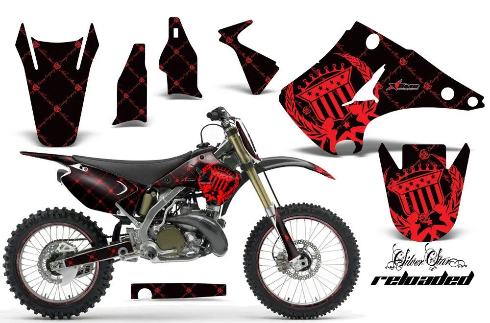 Kawasaki KX250 Dirt Bike Custom Graphic Kit - 2003-2016