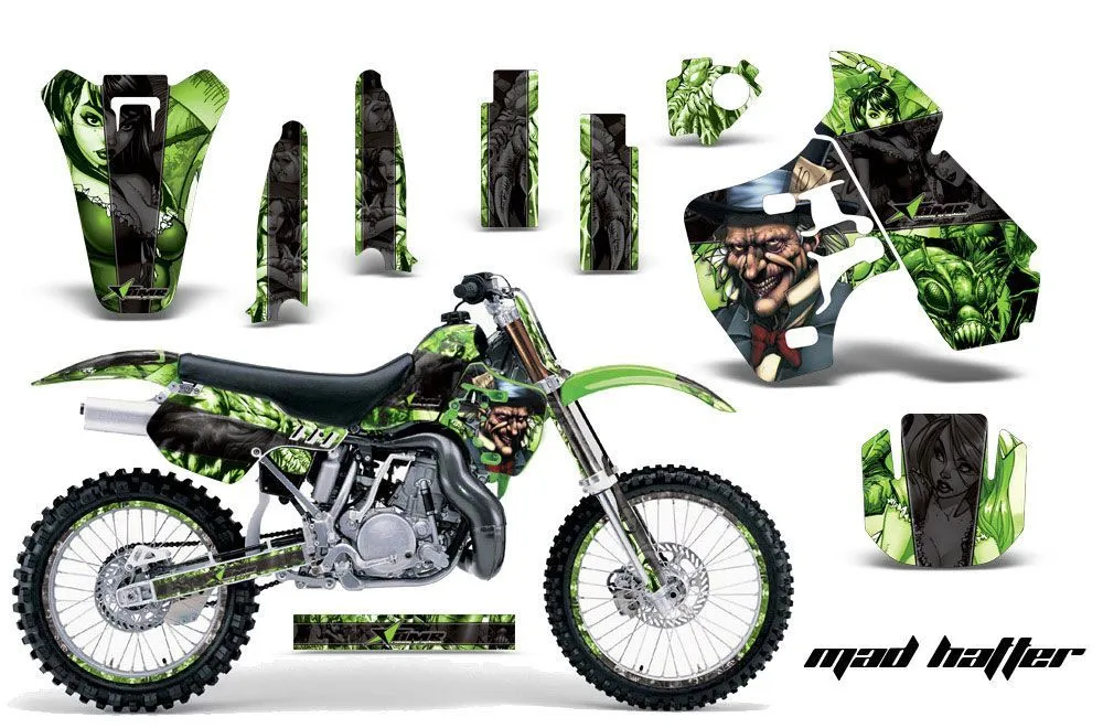 Kawasaki KX500 Dirt Bike Custom Graphic Kit - 1988-2004