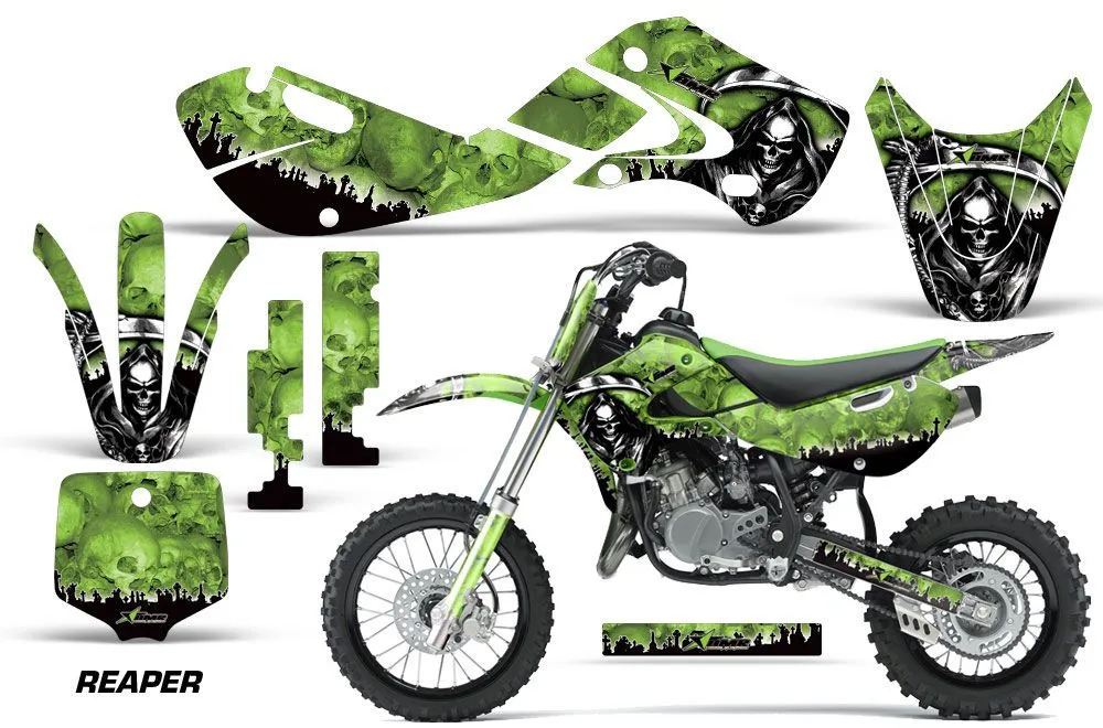 Kawasaki KX65 Dirt Bike Custom Graphic Kit - 2002-2018