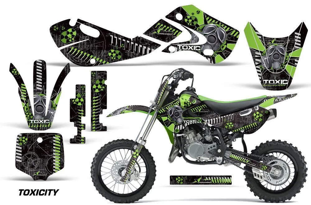 Kawasaki KX65 Dirt Bike Custom Graphic Kit - 2002-2018