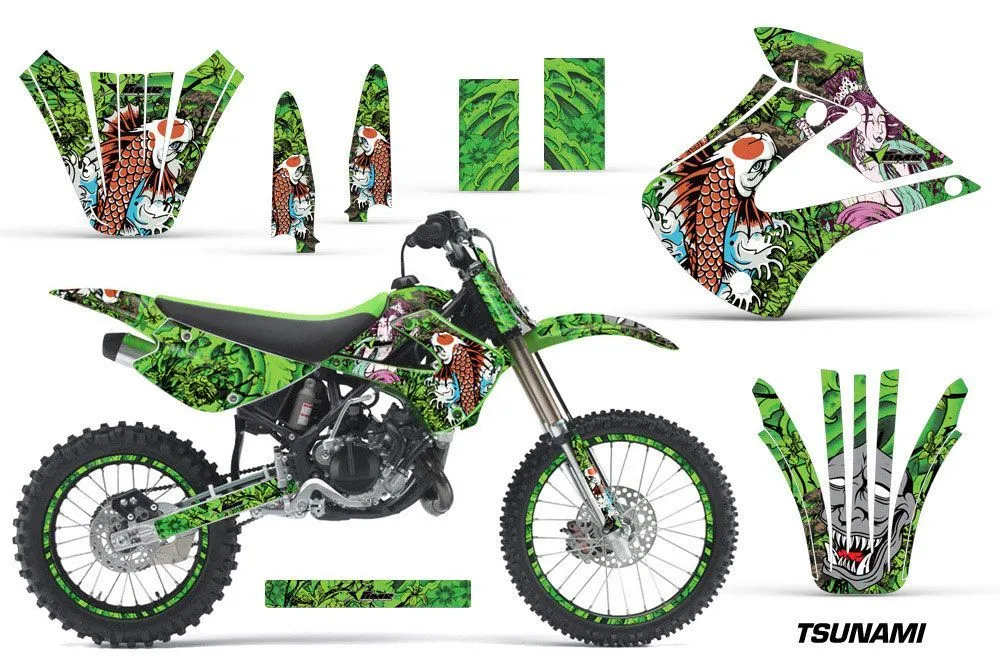 Kawasaki KX85 Dirt Bike Custom Graphic Kit - 2001-2013