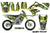 Kawasaki KXF450 Dirt Bike Custom Graphic Kit - 2006-2008
