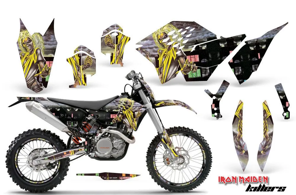 KTM C5 SX / SX-F 125 / 525 Dirt Bike Custom Graphic Kit - 2007-2010