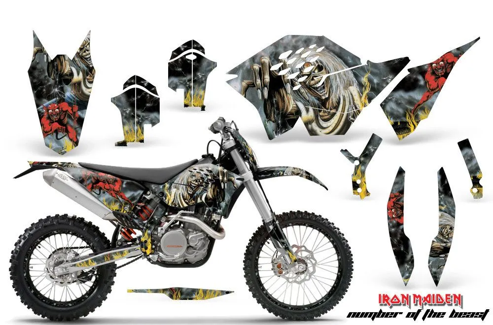 KTM C5 SX / SX-F 125 / 525 Dirt Bike Custom Graphic Kit - 2007-2010