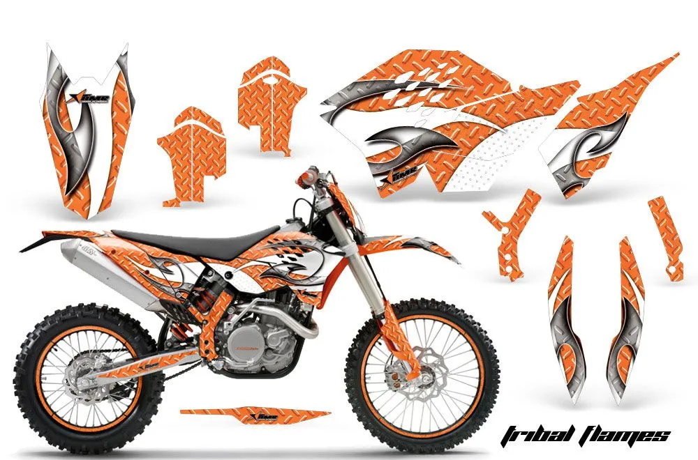 KTM C5 SX / SX-F 125 / 525 Dirt Bike Custom Graphic Kit - 2007-2010