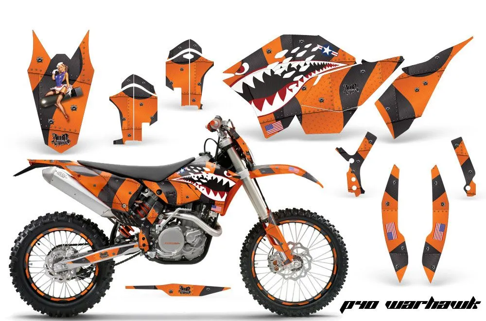 KTM C5 SX / SX-F 125 / 525 Dirt Bike Custom Graphic Kit - 2007-2010