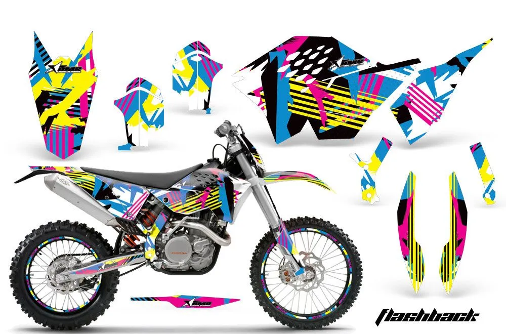 KTM C5 WCFW 250 Dirt Bike Custom Graphic Kit - 2011
