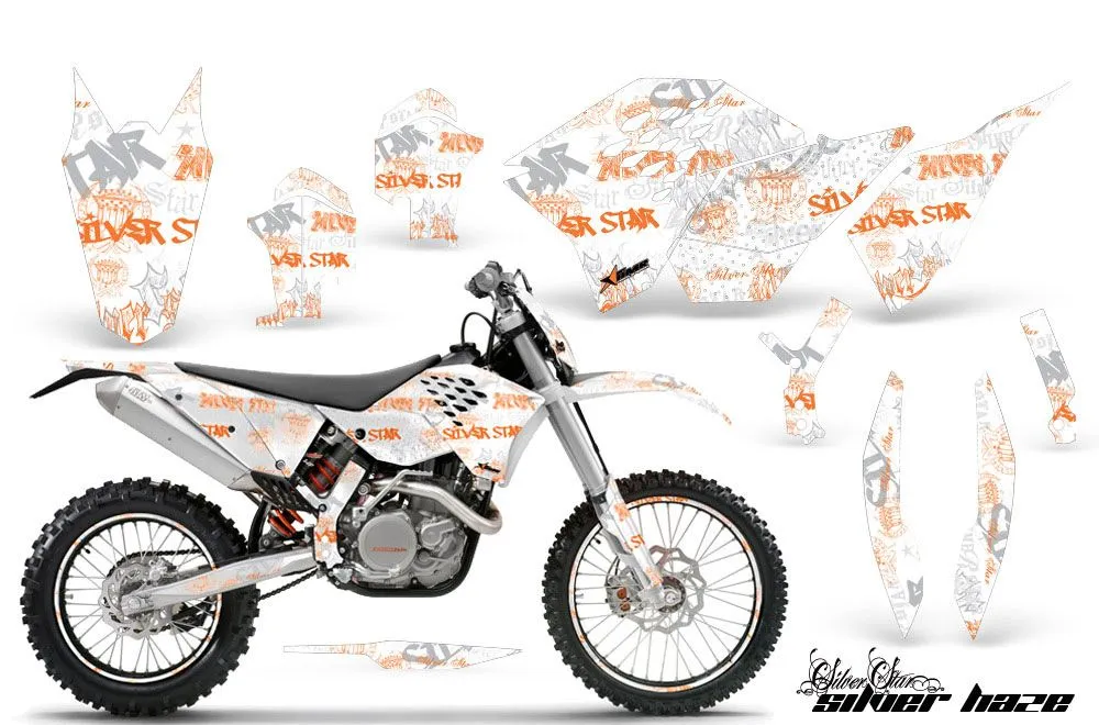KTM C5 WCFW 250 Dirt Bike Custom Graphic Kit - 2011