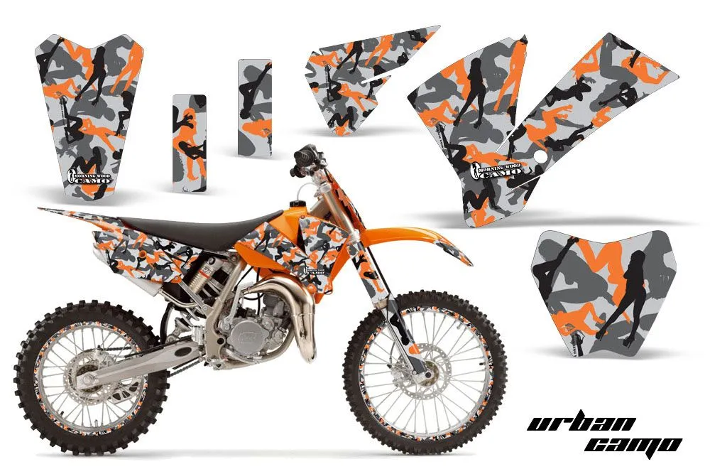 KTM SX 105 Dirt Bike Custom Graphic Kit - 2004-2005