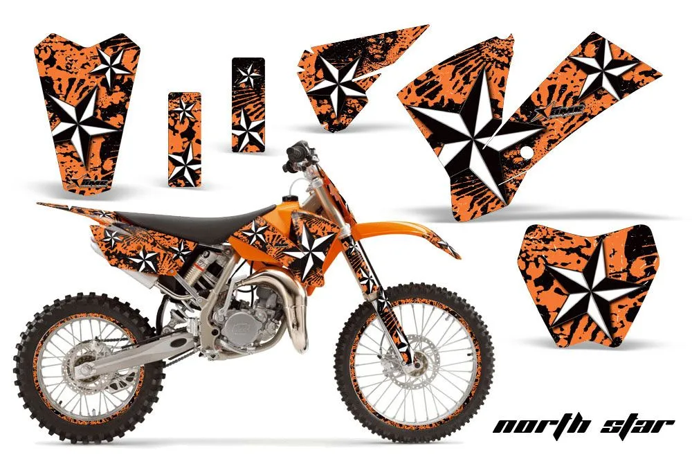 KTM SX 105 Dirt Bike Custom Graphic Kit - 2004-2005