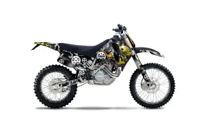 KTM C0 SX / EXC 4 Stroke Dirt Bike Graphic Kit - 1993-1997 Motorhead Black