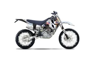 KTM C0 SX / EXC 4 Stroke Dirt Bike Graphic Kit - 1993-1997 T Bomber White