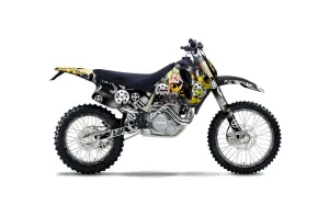 KTM C0 SX / MXC 4 Stroke Dirt Bike Graphic Kit - 1993-1997 Motorhead Mandy Black