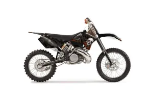 KTM C3 SX / SXS Dirt Bike Graphic Kit - 2001-2002 Bone Collector Black