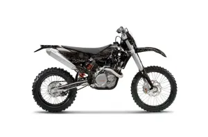 KTM C5 WCFW 250 Dirt Bike Graphic Kit - 2011 Reaper Black