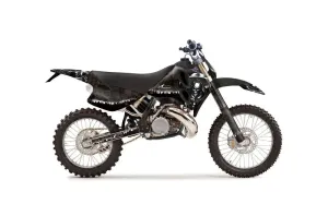 KTM C6 EXC 2 Stroke Dirt Bike Graphic Kit - 1993-1997 Reaper Black