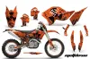 KTM C5 SX / SX-F 125 / 525 Dirt Bike Custom Graphic Kit - 2007-2010