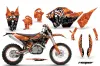 KTM C5 SX / SX-F 125 / 525 Dirt Bike Custom Graphic Kit - 2007-2010