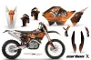 KTM C5 SX / SX-F 125 / 525 Dirt Bike Custom Graphic Kit - 2007-2010