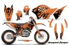 KTM C5 SX / SX-F 125 / 525 Dirt Bike Custom Graphic Kit - 2007-2010