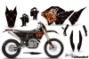 KTM C5 WCFW 250 Dirt Bike Custom Graphic Kit - 2011