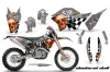 KTM C5 WCFW 250 Dirt Bike Custom Graphic Kit - 2011