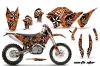 KTM C5 XCW 200/ 250 / 300 Dirt Bike Graphic Kit - 2011 North Star Orange