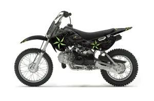 Suzuki DRZ 110 Dirt Bike Graphic Kit - All Years NorthStar Black
