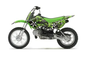 Suzuki RM 65 Dirt Bike Graphic Kit - All Years NorthStar Green