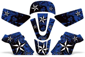 Yamaha PW50 Dirt Bike Graphic Kit - 1990-2022 Northstar Blue