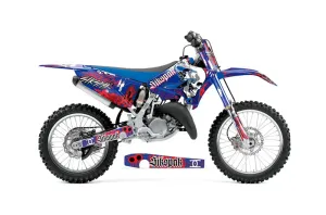 Yamaha YZ125 Dirt Bike Graphic Kit - 2015-2021 Rebirth Blue