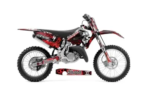 Yamaha YZ125 Dirt Bike Graphic Kit - 2015-2021 Rebirth Red
