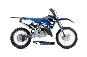 Yamaha YZ250 Dirt Bike Graphic Kit - 2015-2021 Attack Blue