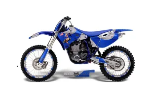 Yamaha YZ400 4 Stroke Dirt Bike Graphic Kit - 1998-2002 T Bomber Blue
