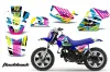 Yamaha PW80 Dirt Bike Custom Graphic Kit - 1996-2006