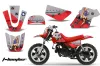 Yamaha PW80 Dirt Bike Custom Graphic Kit - 1996-2006