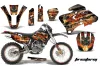 Yamaha WR426F Dirt Bike Custom Graphic Kit - 1998-1999