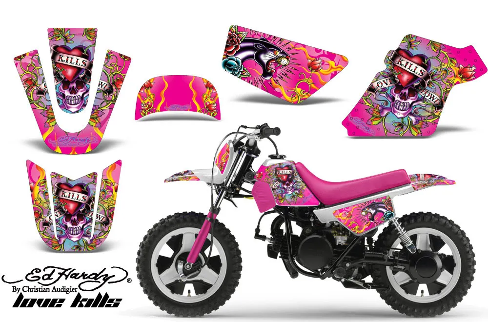 Yamaha PW50 Dirt Bike Custom Graphic Kit - 1990-2022
