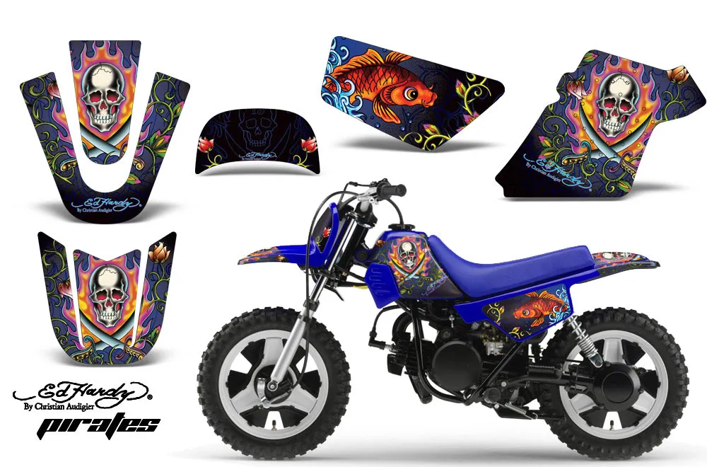 Yamaha PW50 Dirt Bike Custom Graphic Kit - 1990-2022