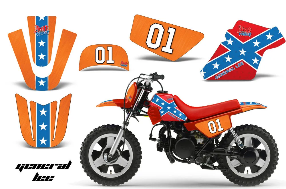 Yamaha PW50 Dirt Bike Custom Graphic Kit - 1990-2022