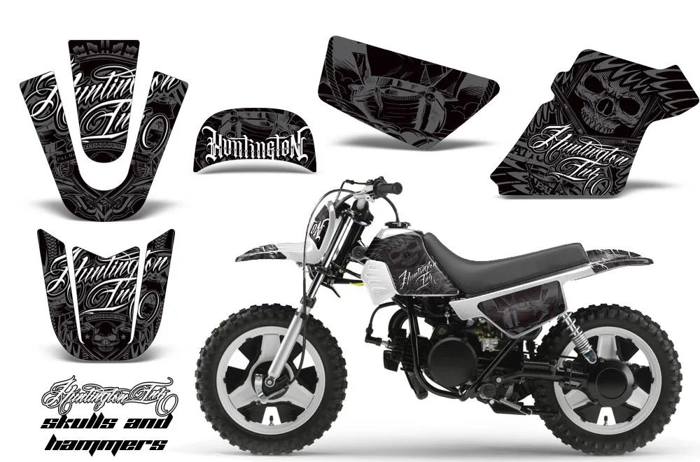Yamaha PW50 Dirt Bike Custom Graphic Kit - 1990-2022