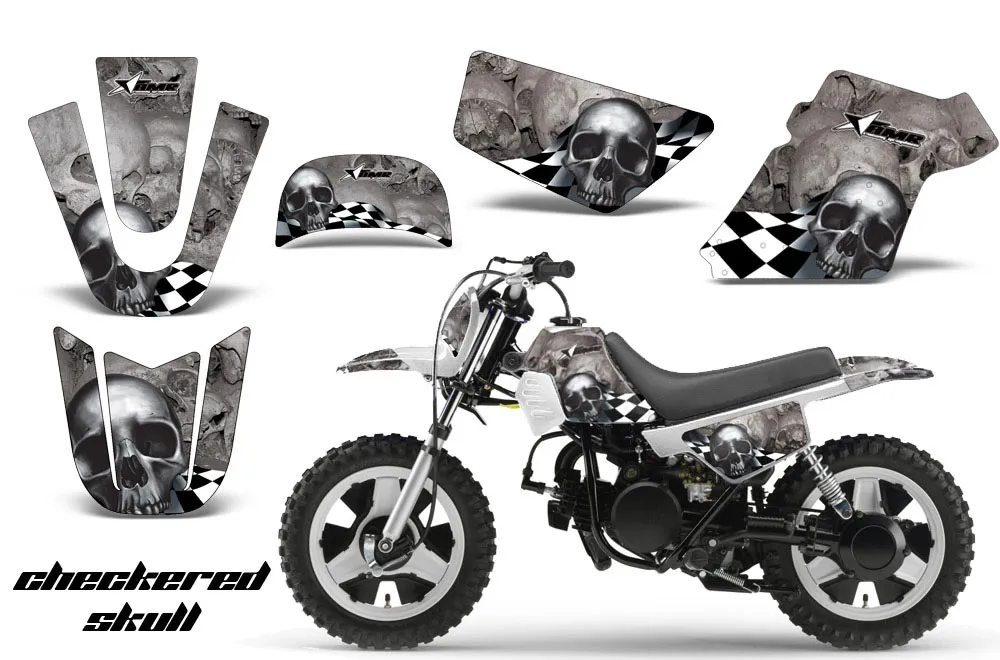 Yamaha PW80 Dirt Bike Custom Graphic Kit - 1996-2006