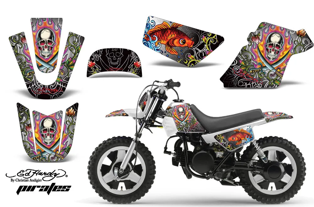 Yamaha PW80 Dirt Bike Custom Graphic Kit - 1996-2006