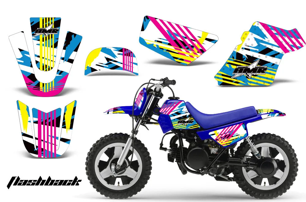Yamaha PW80 Dirt Bike Custom Graphic Kit - 1996-2006