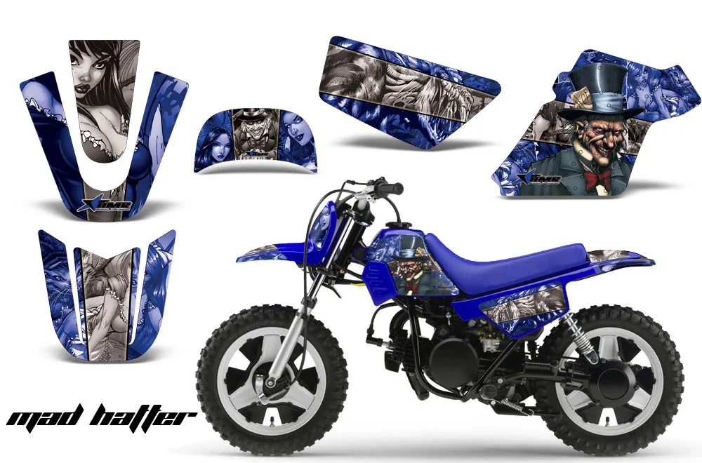 Yamaha PW80 Dirt Bike Custom Graphic Kit - 1996-2006