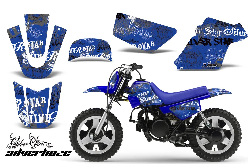 Yamaha PW80 Dirt Bike Custom Graphic Kit - 1996-2006