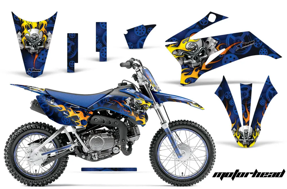 Yamaha TTR110 Dirt Bike Custom Graphic Kit - 2008-2024