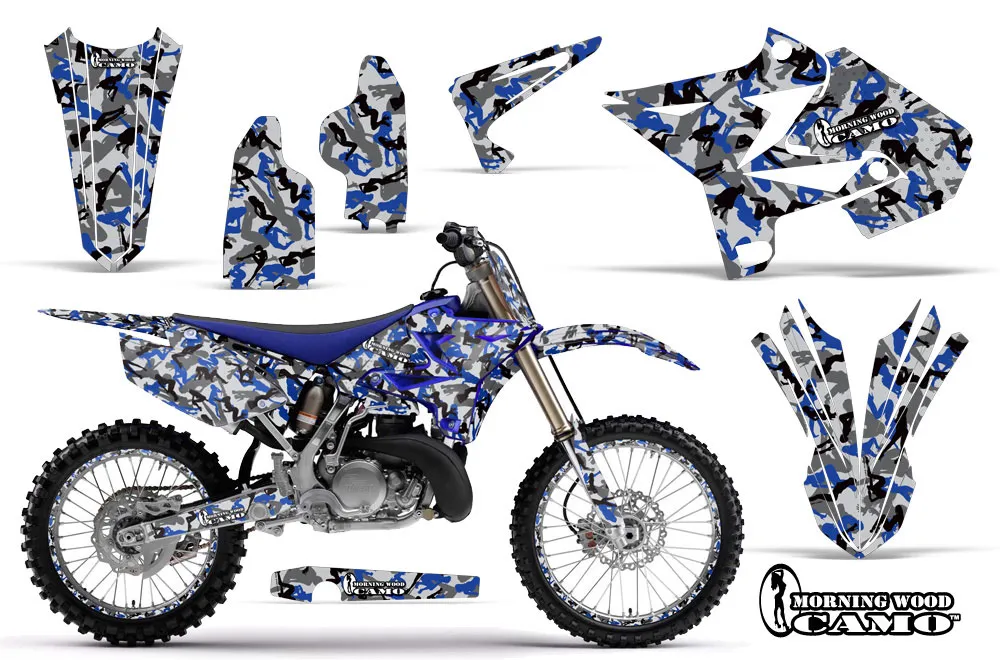 Yamaha YZ125 Dirt Bike Custom Graphic Kit - 2002-2014