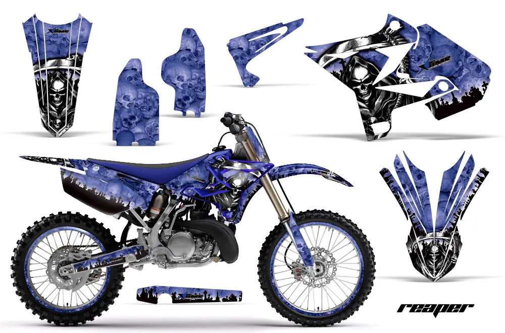 Yamaha YZ125 Dirt Bike Custom Graphic Kit - 2002-2014