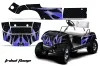Yamaha G-Series Golf Cart Graphic Kit - 1995-2006 Customize Your Design